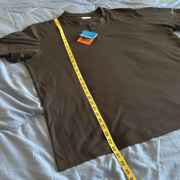 NWT Columbia Poplar Hill FS Short Sleeve Henley Men’s XXL - Picture 7 of 10